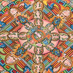 〔一点物〕タンカ - 金剛法界曼荼羅[31cm x 39cm] - サブ4