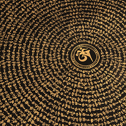 〔一点物〕タンカ - オーンと種子マンダラ[75x75cm] - サブ5