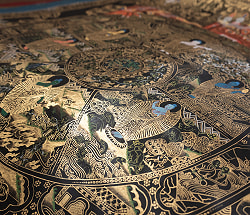 〔一点物〕タンカ -  Wheel of existance 六道輪廻図 [72x94cm] - サブ4