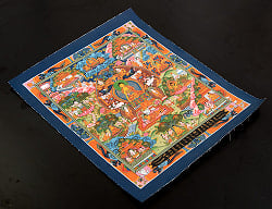 〔一点物〕タンカ - 釈迦牟尼仏曼荼羅[31cm x 35cm] - サブ3