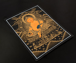 〔一点物〕タンカ - ジャンバラ 宝蔵神[30cm x 40cm] - サブ3