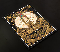 〔一点物〕タンカ - 十一面千手千眼観世音菩薩[30cm x 40cm] - サブ3