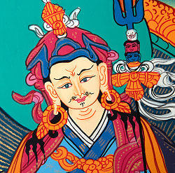 タンカ - パドマサンバヴァ（蓮華生大士）[30cm x 40cm] - サブ5