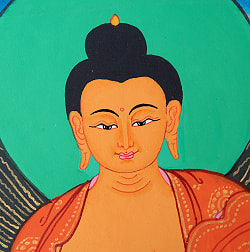 〔一点物〕タンカ - 釈迦如来（ゴータマ・ブッダ）[30cm x 40cm] - サブ5