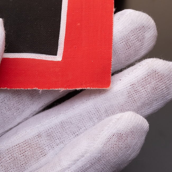 〔一点物〕タンカ - チャクラ人体曼荼羅・エネルギー体図[52cm x 20cm] 11 - 一部分をアップにしてみました