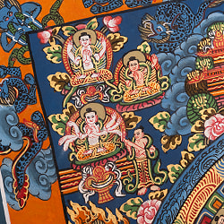 〔一点物〕タンカ - 金剛法界曼荼羅[37cm x 31cm] - サブ5