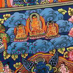〔一点物〕タンカ - 釈迦牟尼仏曼荼羅[37cm x 31cm] - サブ3
