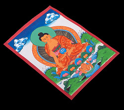 〔習作〕タンカ - 仏陀図（釈迦牟尼仏）[40cm x 30cm] - サブ3