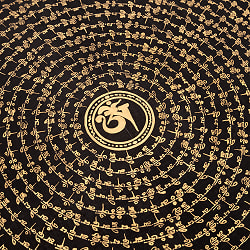 〔一点物〕タンカ - オーン種子曼荼羅[56cm x 56cm] - サブ5