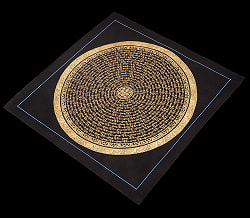 〔習作〕タンカ - ドルジェ種子曼荼羅[56cm x 56cm] - サブ3