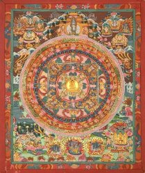 タンカ - 弥勒菩薩マンダラの商品写真