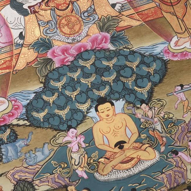 タンカ - 迦陀如来マンダラ【布額装済み】 の通販[送料無料