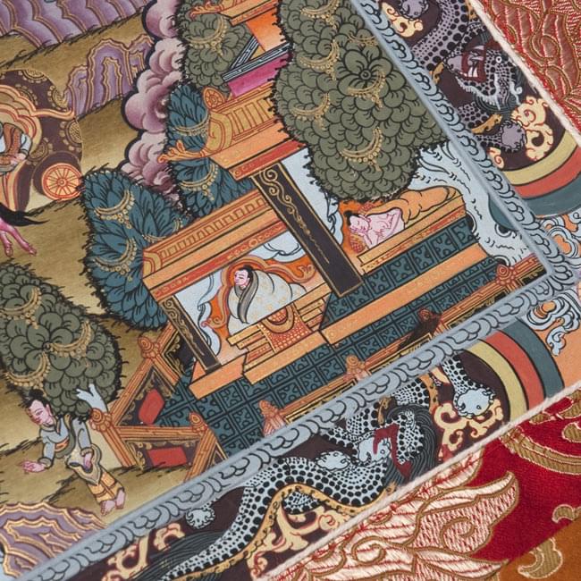 タンカ - 迦陀如来マンダラ【布額装済み】 の通販[送料無料