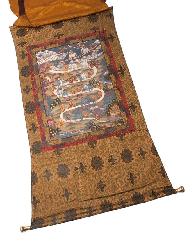 タンカ - 涅槃への道【布額装済み】 の通販[送料無料