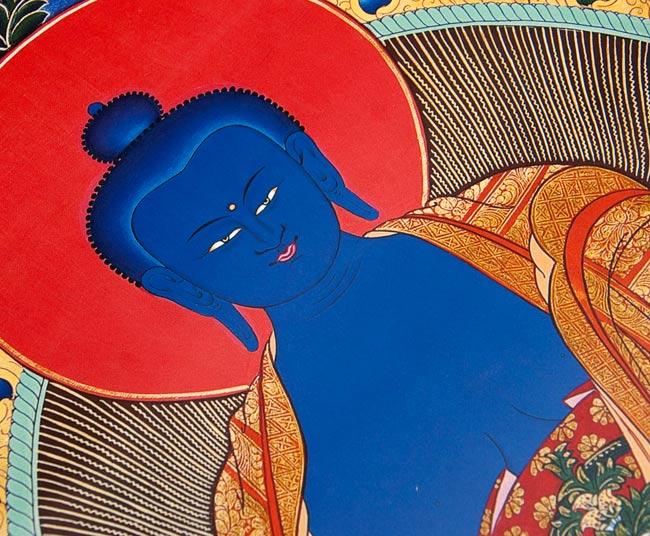 タンカのポスタ - メディシン・ブッダ(薬師如来) の通販 - TIRAKITA.COM