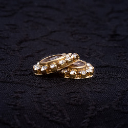 【25個入】インドのビジュー　デコパーツ　小ティアドロップ - サブ5