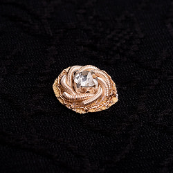 【25個入】インドのビジュー刺繍　デコパーツ　小フラワー - サブ4