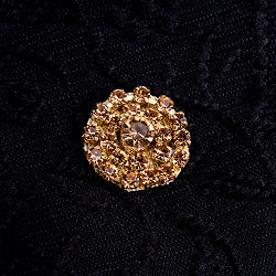 【12個入】インドのビジュー　デコパーツ　小ゴールド - サブ2