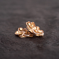 【25個入】【5種】インドのビジュー　デコパーツ　小クリスタル　かわいいお花 - サブ5