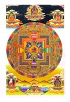 アクショービヤ・マンダラのポストカード(PCD-GOD-242)