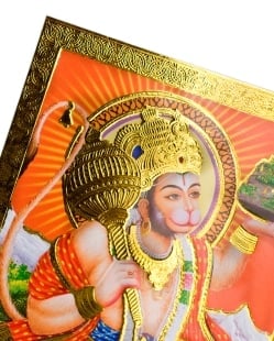 金の神様ポストカード-ハヌマーン - サブ2