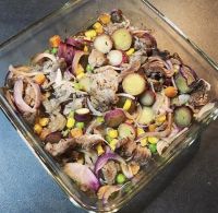 トースターにお任せメイン料理