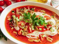 スパイシー・ガスパチョそうめん