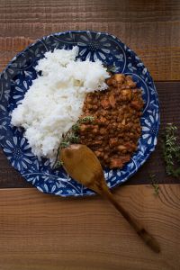 お手軽!レンズ豆のカフェ風カレー