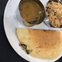 南インドの甘くないクレープ・ドーサ(Dosa)