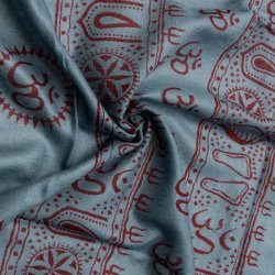 (190cm×100cm)カーリーとシヴァ神 - グレーの商品写真