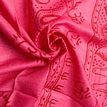 (190cm×100cm)カーリーとシヴァ神 - ピンクの商品写真