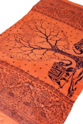 (200cm×100cm)愛の木と象のラムナミ - オレンジの商品写真