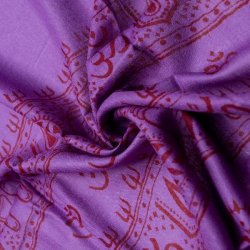 [190cm×100cm]トラに乗ったドゥルガー - パープルの商品写真