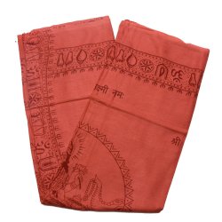 (190cmx100cm)蓮の花とラクシュミ - れんがの商品写真