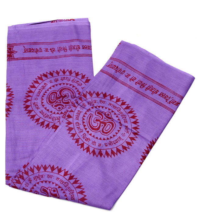 (190cmx100cm)オーンの大ラムナミ - パープルの写真