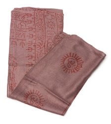 (約125cm×50cm)インド薄ラムナミ【小】 - 栗色の商品写真