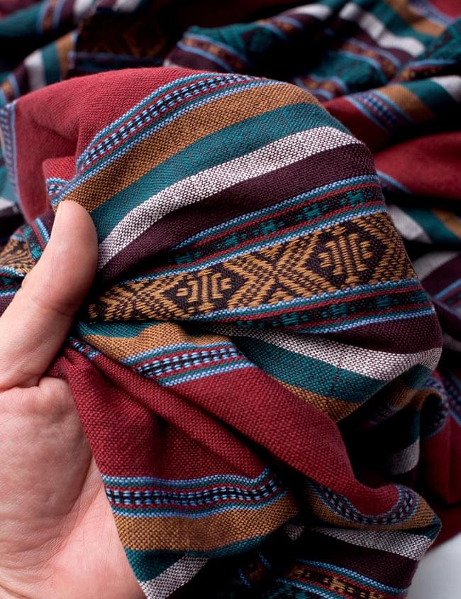 ベトナム　タイダムの腰衣布　手織り　絣　伝統工芸　染織　民藝　民族　70×2m