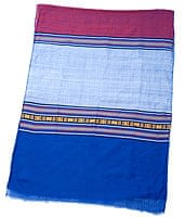 ベトナム ターイ族の伝統手織りスカーフ・デコレーション布(切りっぱなし)の商品写真