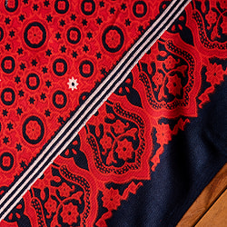 〔180cm*120cm〕インドの伝統柄 更紗模様プリント布 - サブ3