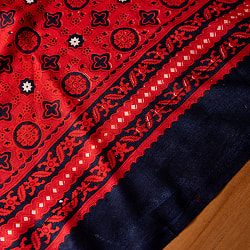 〔180cm*120cm〕インドの伝統柄 更紗模様プリント布 - サブ3