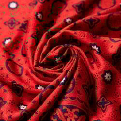 〔180cm*120cm〕インドの伝統柄 更紗模様プリント布 - サブ4