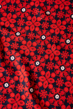 〔180cm*120cm〕インドの伝統柄 更紗模様プリント布 - サブ2