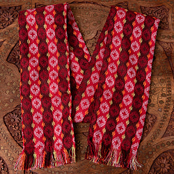 ネパールの祝福用 ダッカスカーフ カタ  KHATA 約130cm - サブ4