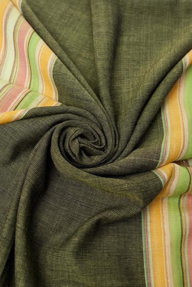 ボーダーストライプストール〔180cm×96cm〕の写真