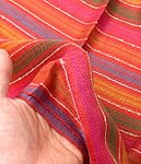カラフルストライプスカーフ - 暖色カラフル系の商品写真