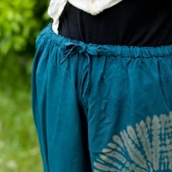 さらさら素材のシンプルリラックスパンツ - サブ4