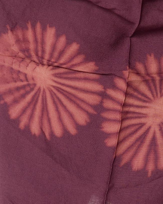 シンプルリラックスパンツ 【あずき】の商品写真 4枚目 柄をアップにしてみました。