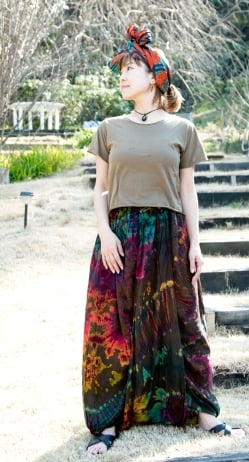 タイダイレーヨンダンサーパンツ - サブ5