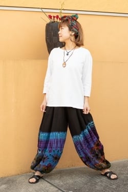 タイダイレーヨンアラジンパンツ - サブ2