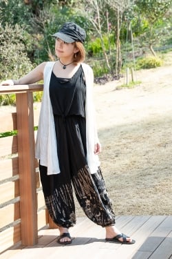 タイダイレーヨンアラジンパンツ - サブ4